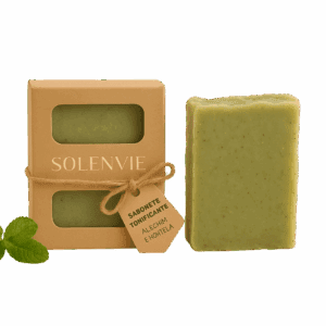 Alecrim e Hortelã Tonificam – Sabonete Natural 80g com Frescor Herbal