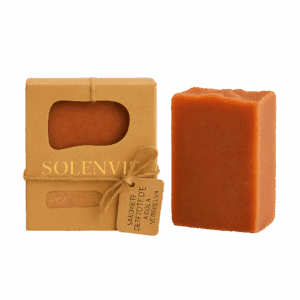 Sabonete Detox de Argila Vermelha 80g – Cuidados Naturais para Renovar a Pele