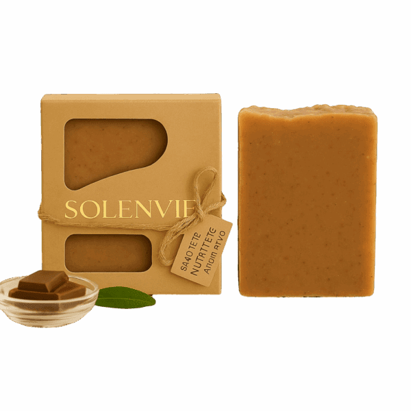Chocolate & Manteiga de Cacau – Sabonete Nutritivo 80g para Peles Ressecadas