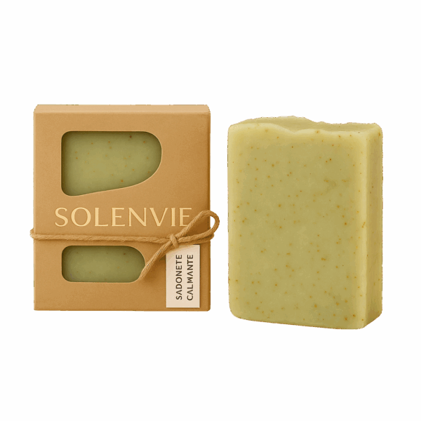 Sabonete de Erva-Doce Calmante 80g – Natural Vegano Ideal para Pele Sensível
