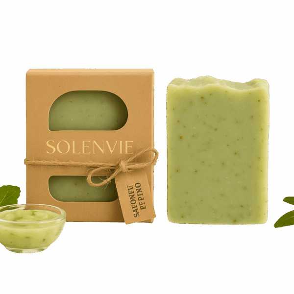 Suavidade Refrescante com Sabonete de Pepino 80g – Natural e Artesanal