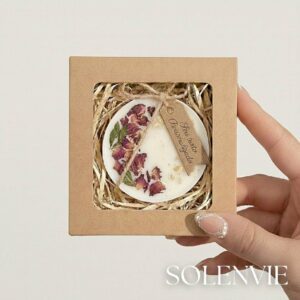 Lembrancinhas Personalizadas Valsa de Pétalas Caixinhas de Sabonetes Naturais Artesanais 40g