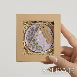 Lembrancinhas Personalizadas Lua de Lavanda Caixinhas de Sabonetes Naturais Artesanais 40g