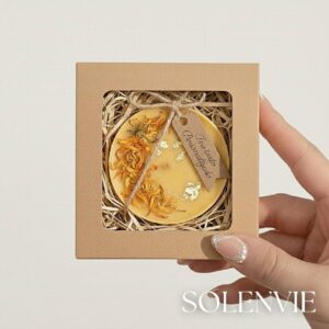 Lembrancinhas Personalizadas Sol de Campo Caixinhas de Sabonetes Naturais Artesanais 40g