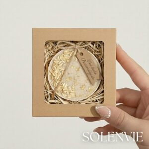 Lembrancinhas Personalizadas Campélia Caixinhas de Sabonetes Naturais Artesanais 40g