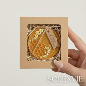 Lembrancinhas Personalizadas Âmbar Caixinhas de Sabonetes Naturais Artesanais 40g